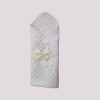 Thumbnail Edredon liviano Rosa Palido Floral con Borde Blanco0